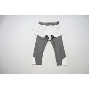 Under Armour Leggings Shorts HeatGear Compression Capri Pants Womens Size Medium